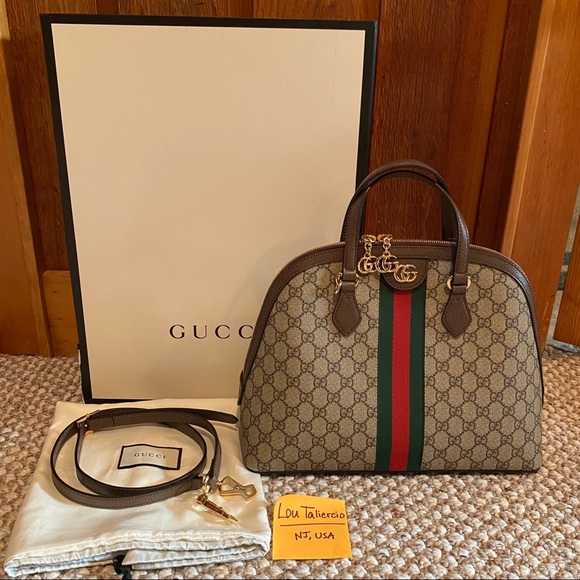 Gucci Handbags - Gucci Ophidia GG Medium Satchel
